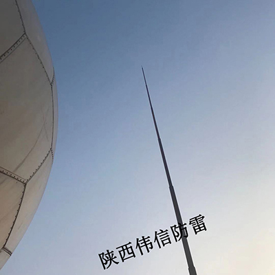 衢州天气雷达站避雷针安装项目现场图2